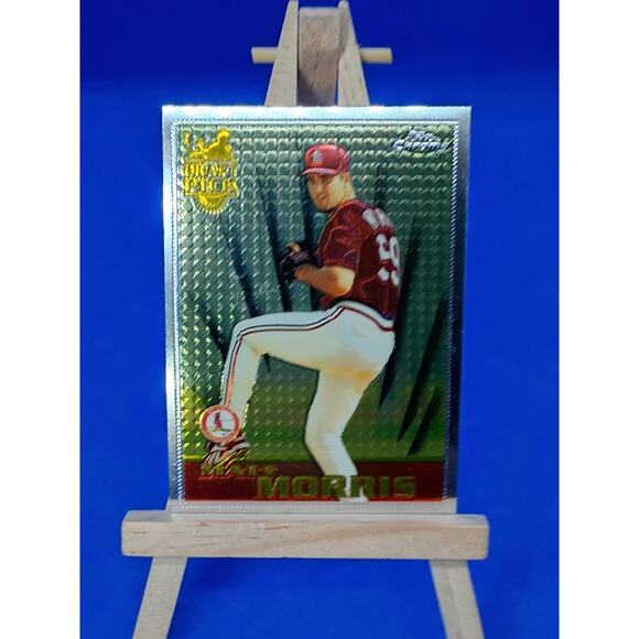 1996 Topps Chrome #92 Matt Morris Draft Pick Iconic Set- First Topps Chrome Set! - Picture 3 of 9